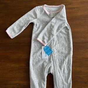 Carter’s Baby Girl 2-way Zipper Sleeper - New with Tags!